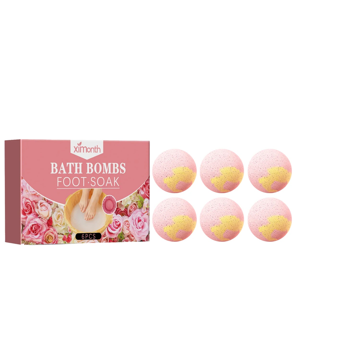 Rose Foot Spa Bath Tablets