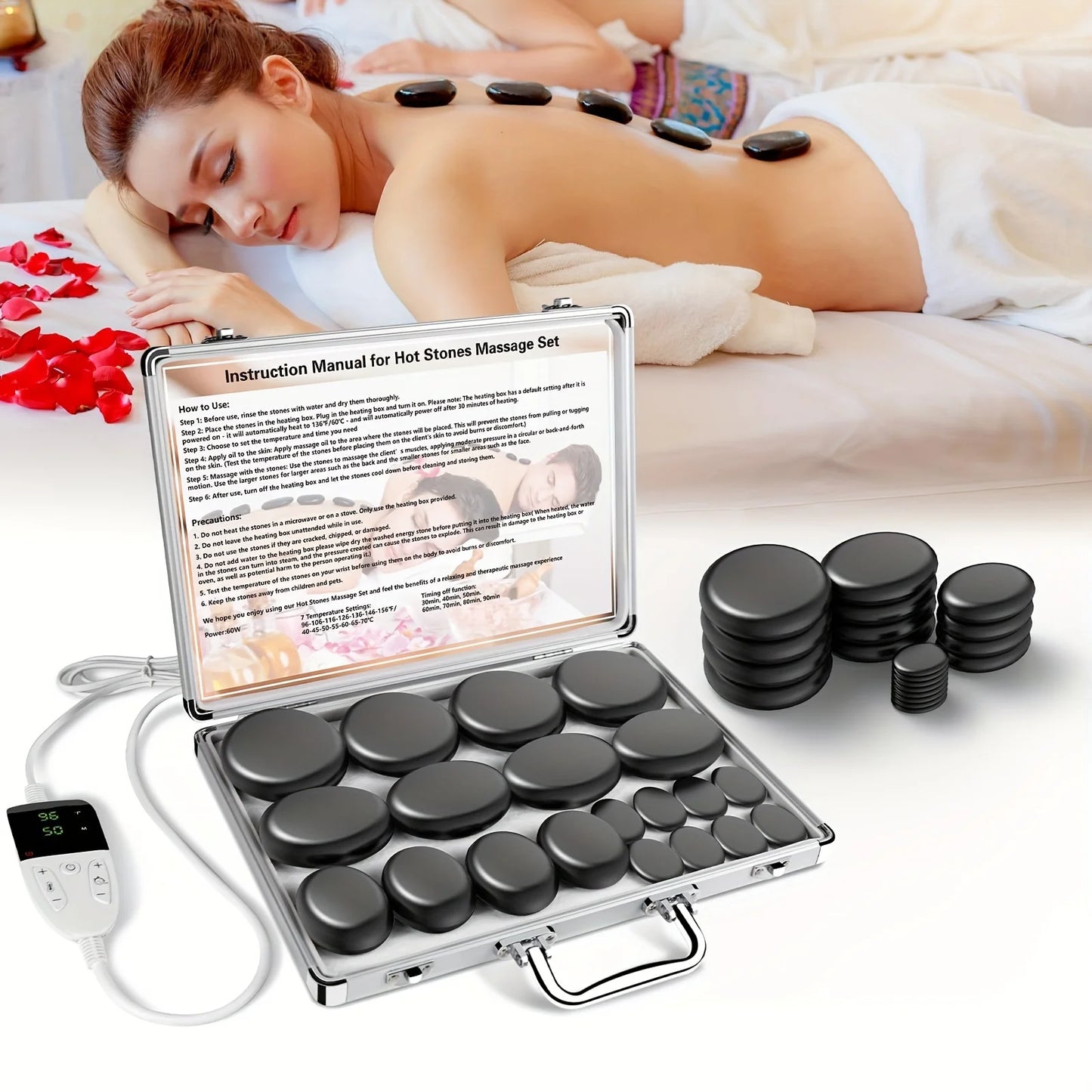 Hot Stone Massage Set