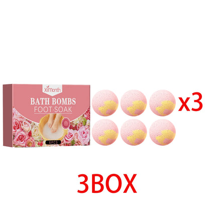 Rose Foot Spa Bath Tablets