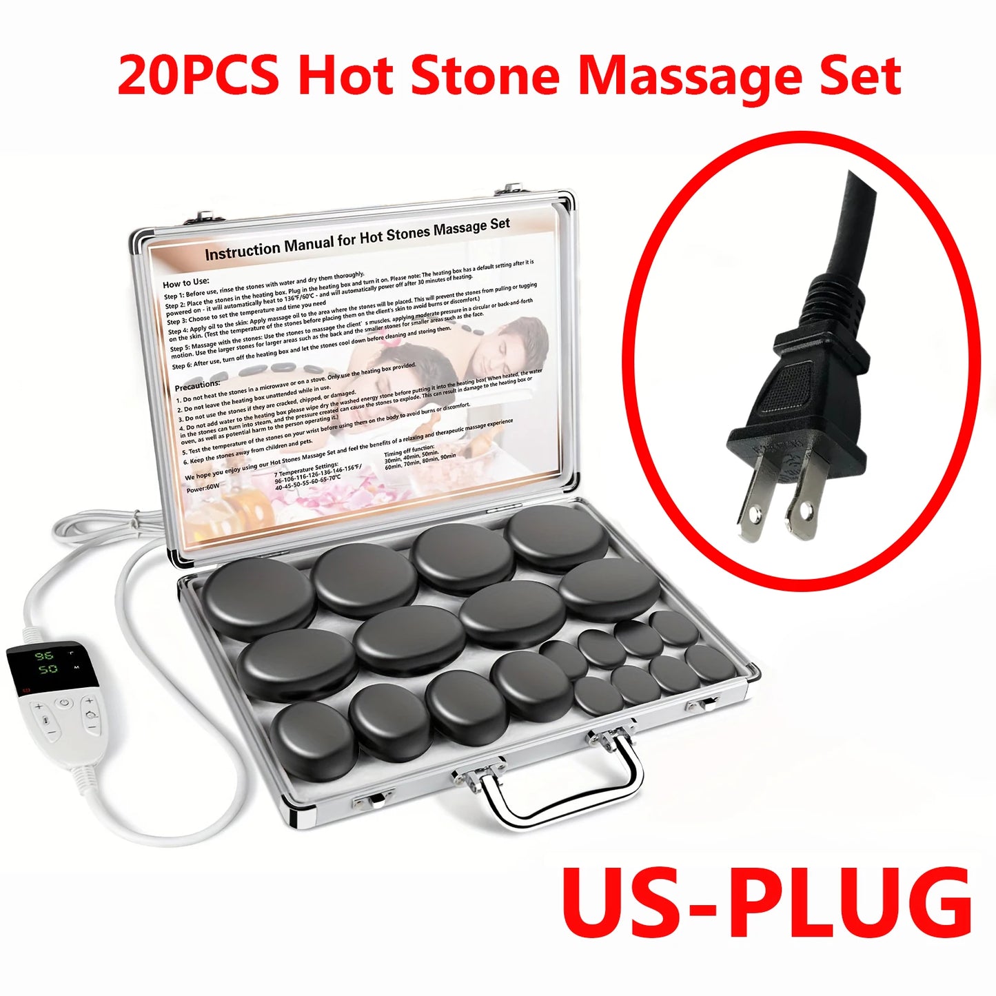 Hot Stone Massage Set
