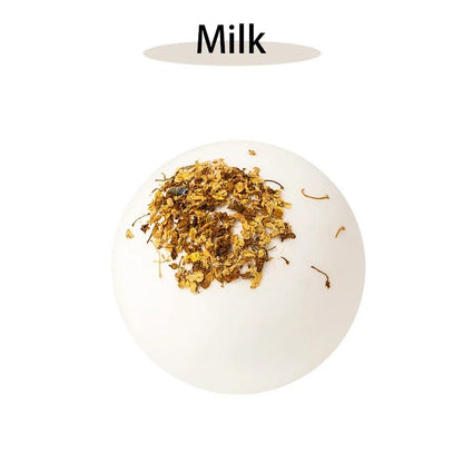 Dried Flower Bath Salt Balls