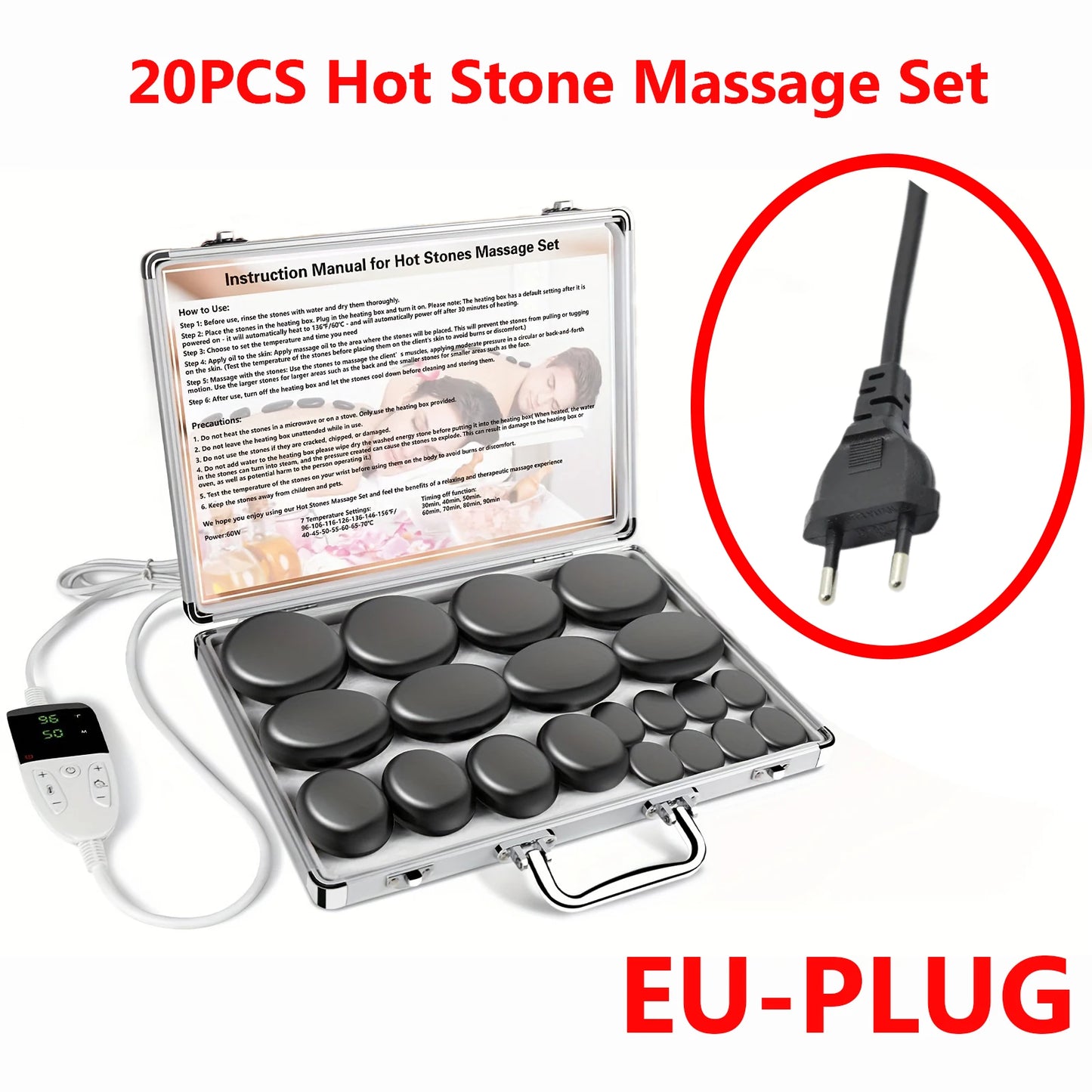 Hot Stone Massage Set