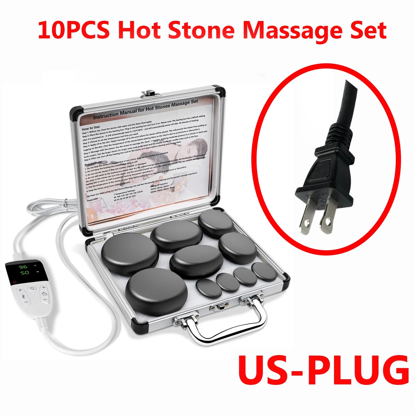 Hot Stone Massage Set
