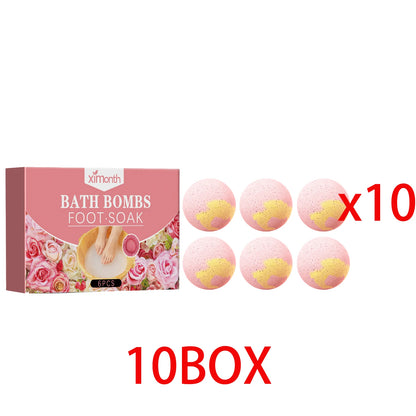 Rose Foot Spa Bath Tablets
