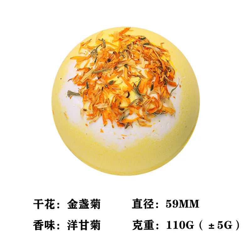 Dried Flower Bath Bomb 100g