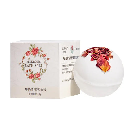 Rose Flower Bath Bomb