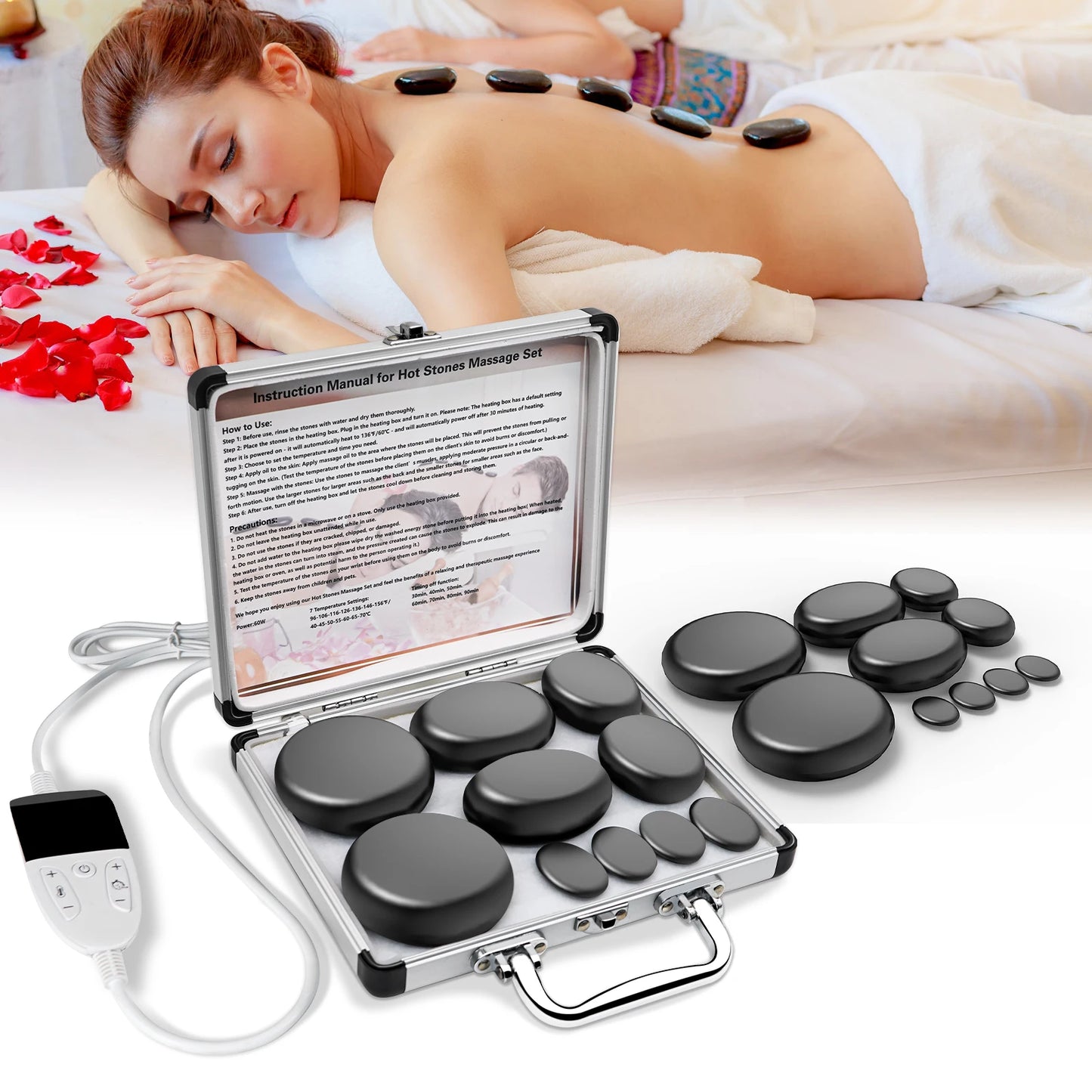 Hot Stone Massage Set