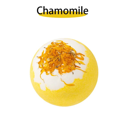 Dried Flower Bath Salt Balls