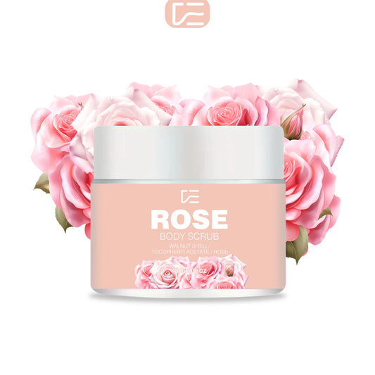 Rose Body Scrub with Walnut