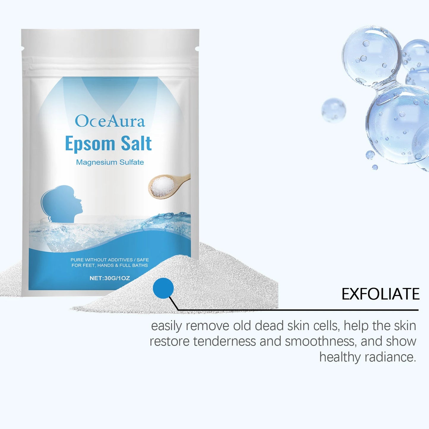 Epsom Bath Salt Crystals
