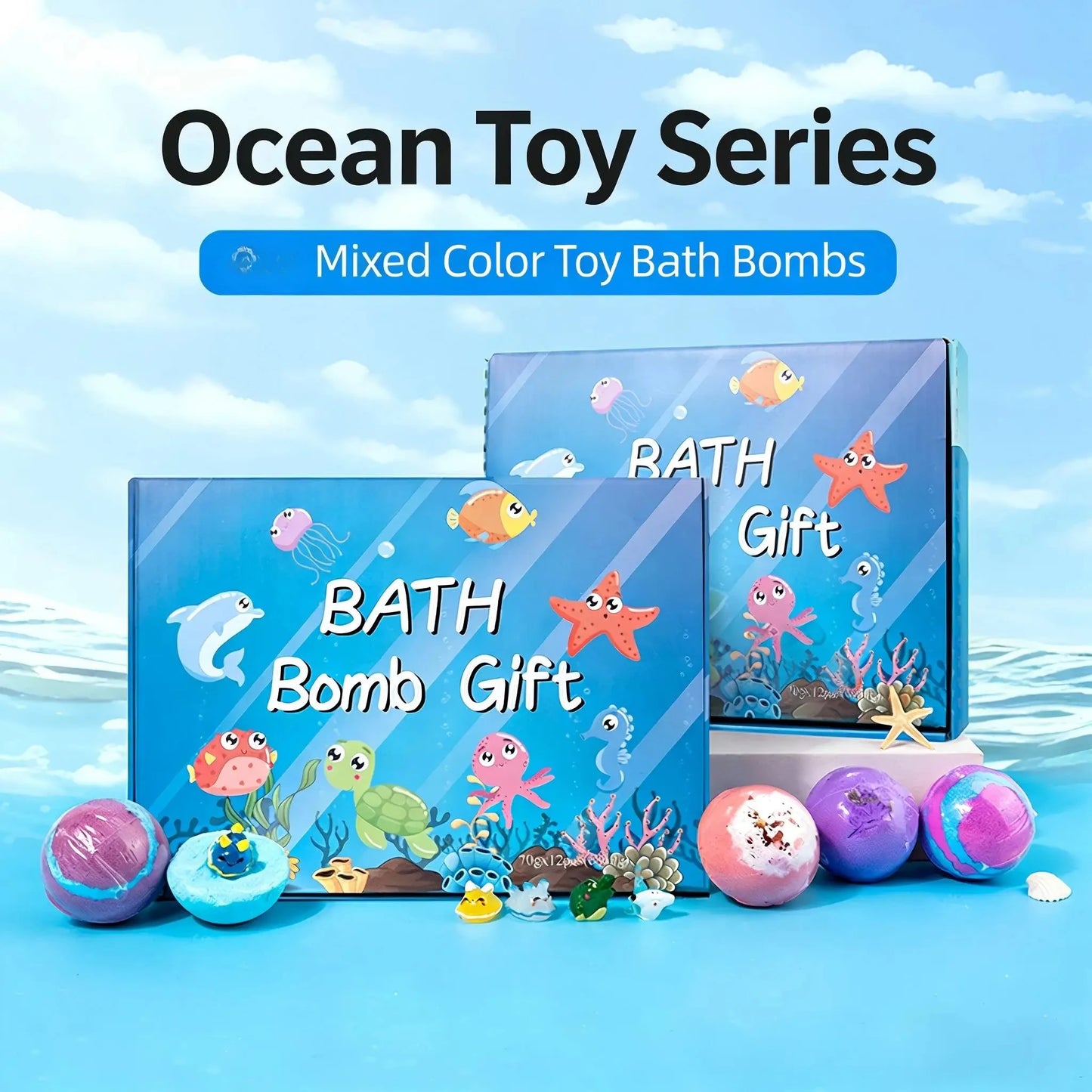 Kids Bath Bomb With Surprise Toy