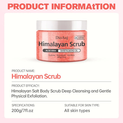 Himalayan Salt Body & Face Scrub