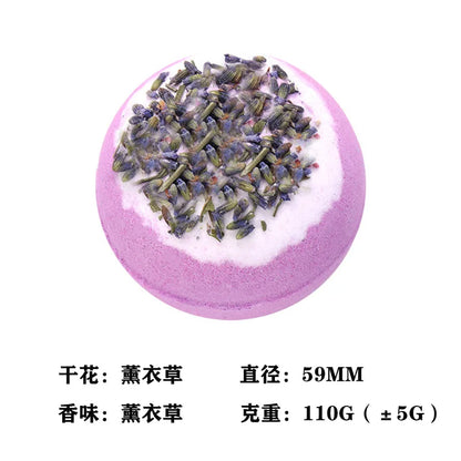 Dried Flower Bath Bomb 100g