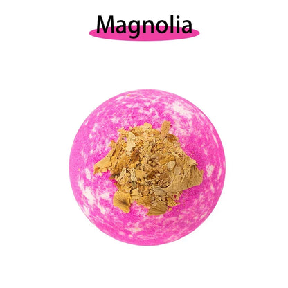 Dried Flower Bath Salt Balls
