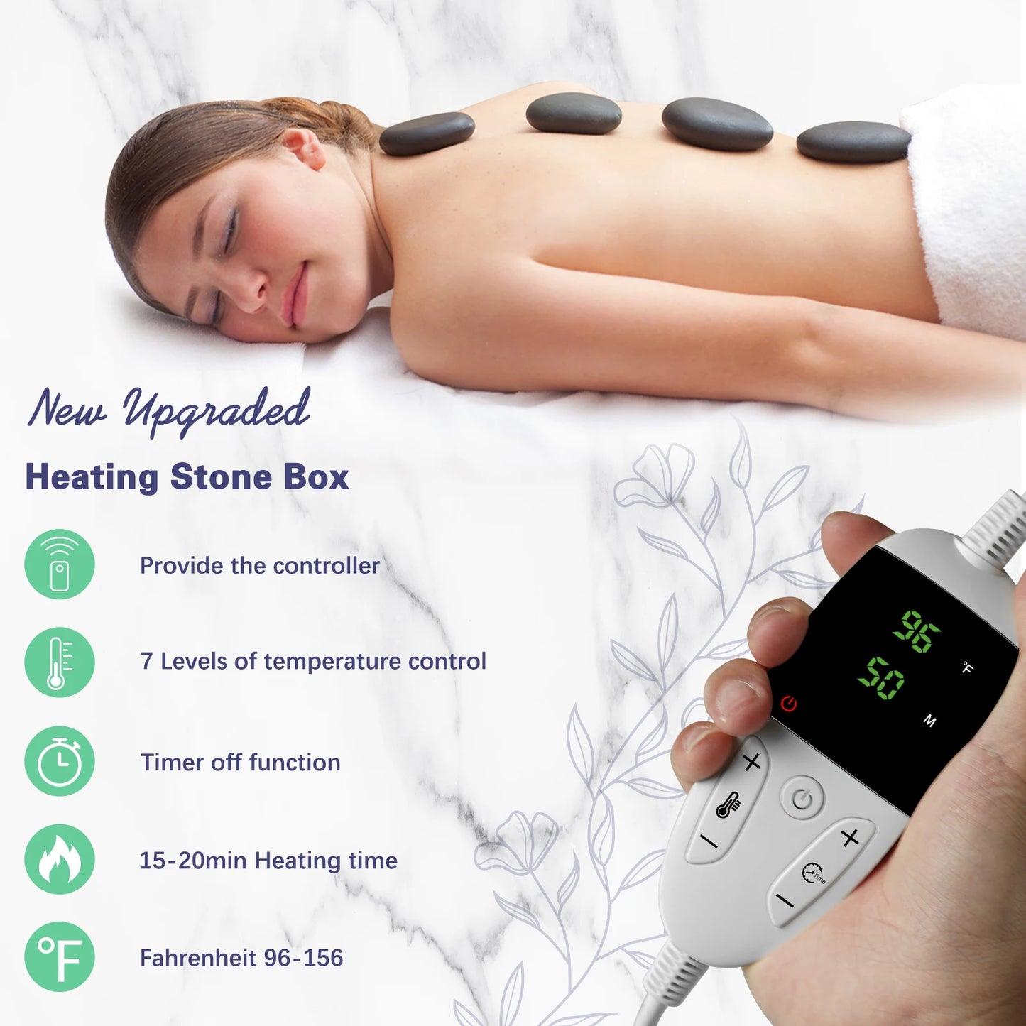 Hot Stone Massage Set