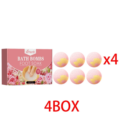 Rose Foot Spa Bath Tablets