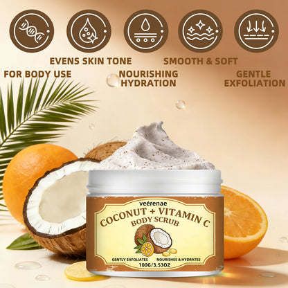 Gentle Coconut Vitamin C Scrub