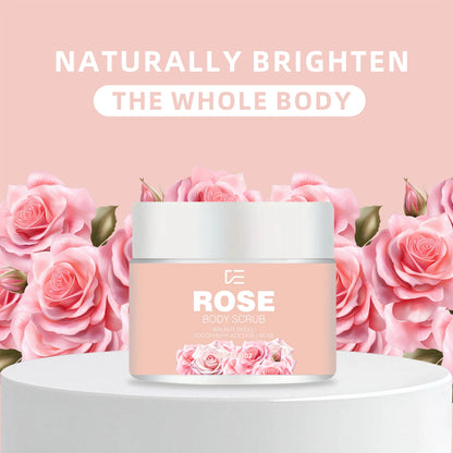 Rose Body Scrub with Walnut