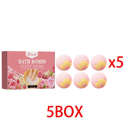 Rose Foot Spa Bath Tablets