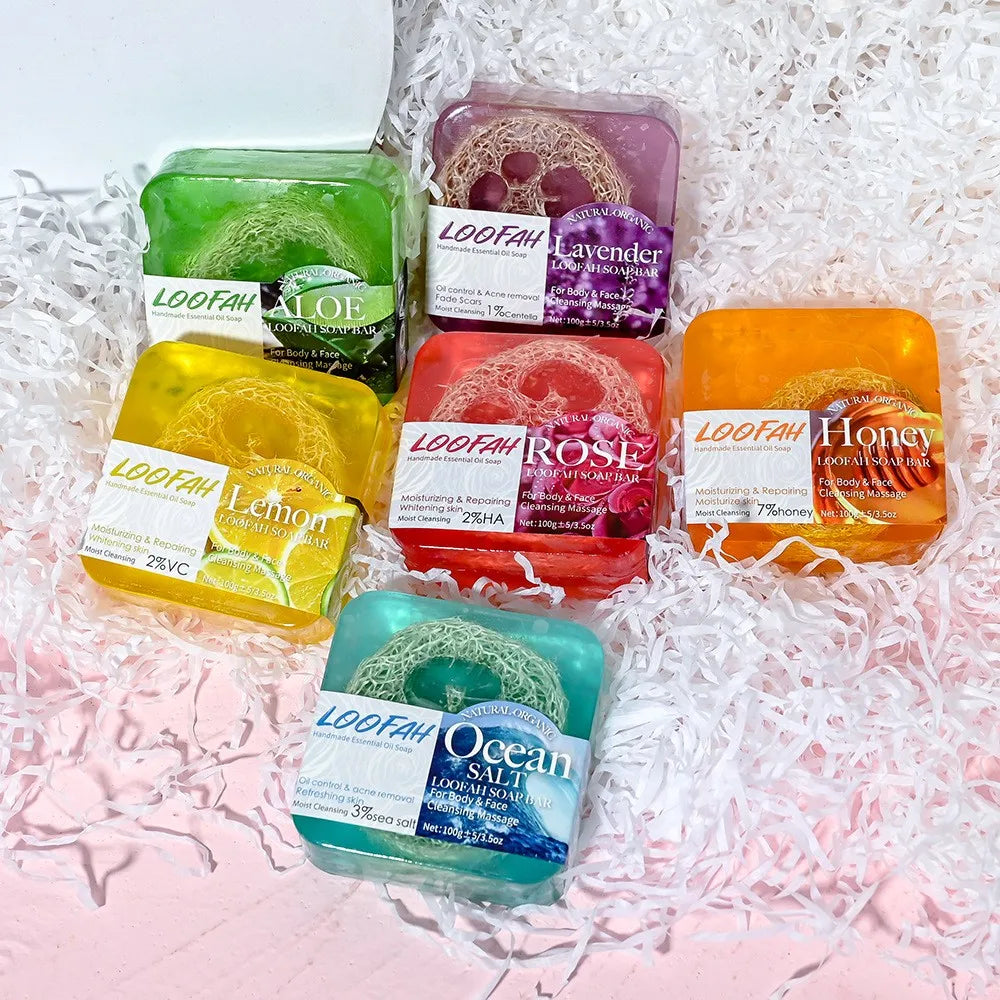 Loofah Sea Salt Soap