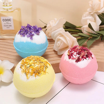 Dried Flower Bath Bomb 100g